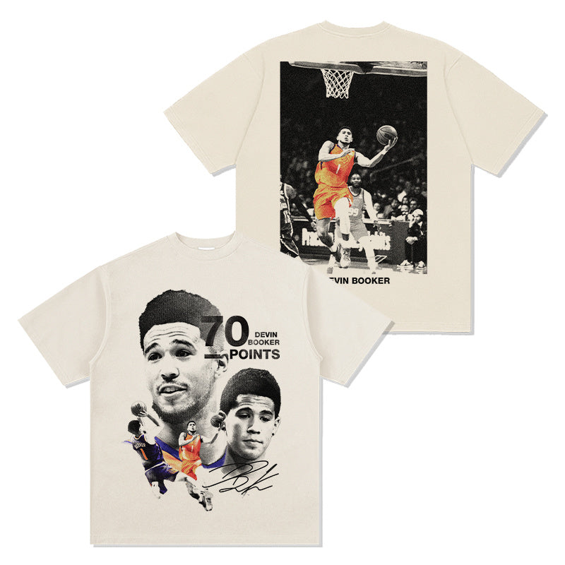 DEVIN BOOKER VINTAGE TEE · CROSSOVER