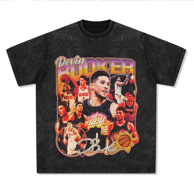 DEVIN BOOKER VINTAGE TEE · BUZZER BEATER