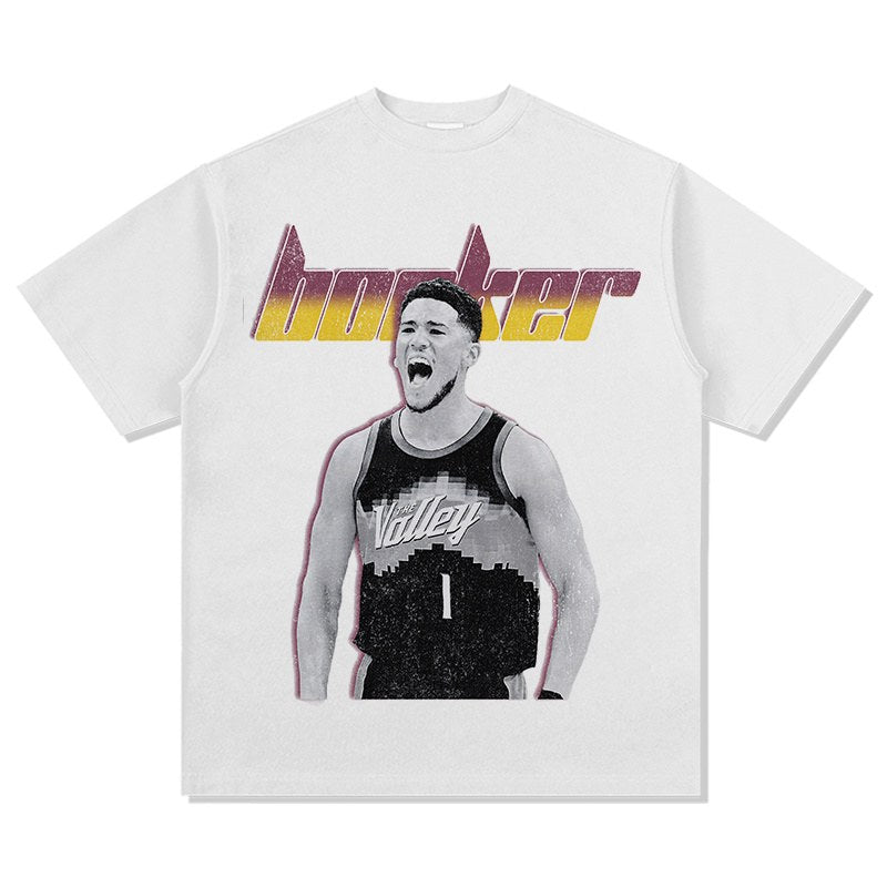 DEVIN BOOKER VINTAGE TEE · MVP