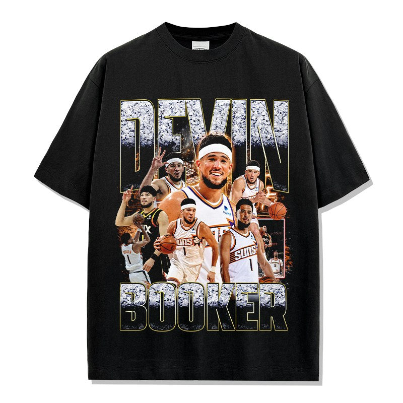 DEVIN BOOKER VINTAGE TEE · LEGEND