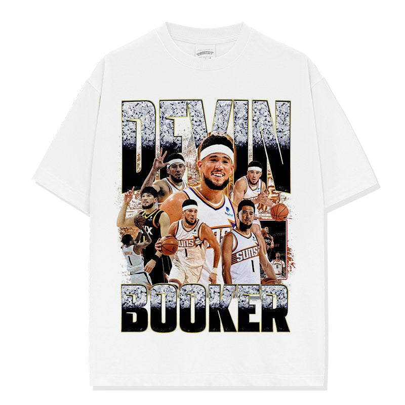 DEVIN BOOKER VINTAGE TEE · LEGEND