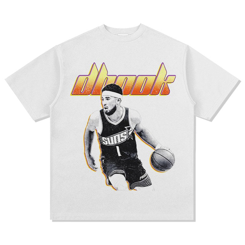DEVIN BOOKER VINTAGE TEE · ICON