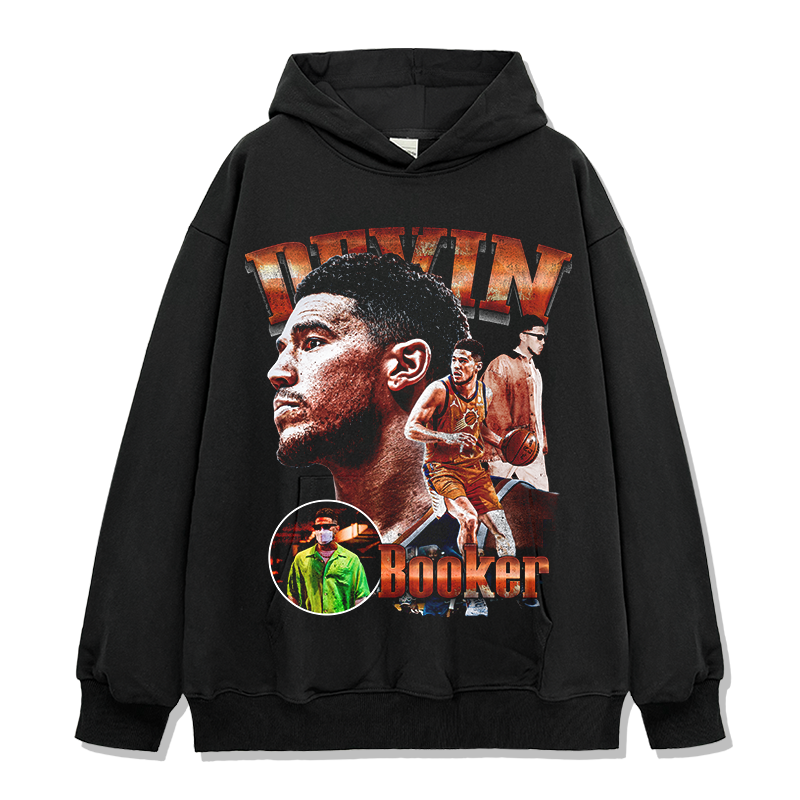 DEVIN BOOKER VINTAGE HOODIE · SLAM DUNK