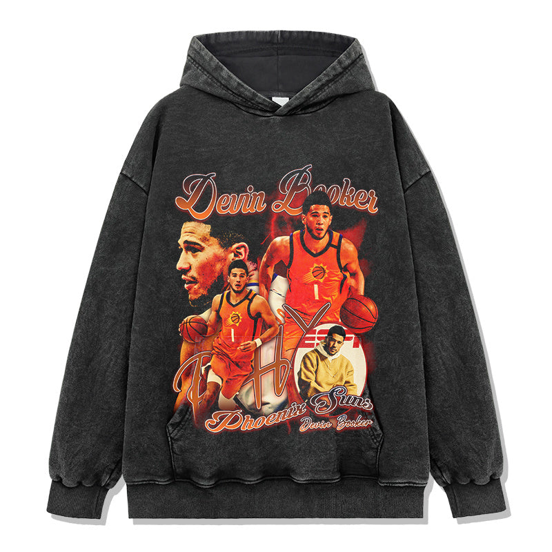 DEVIN BOOKER VINTAGE HOODIE · HALL OF FAME