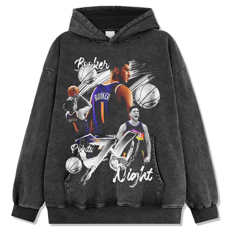 DEVIN BOOKER VINTAGE HOODIE · SHOWTIME