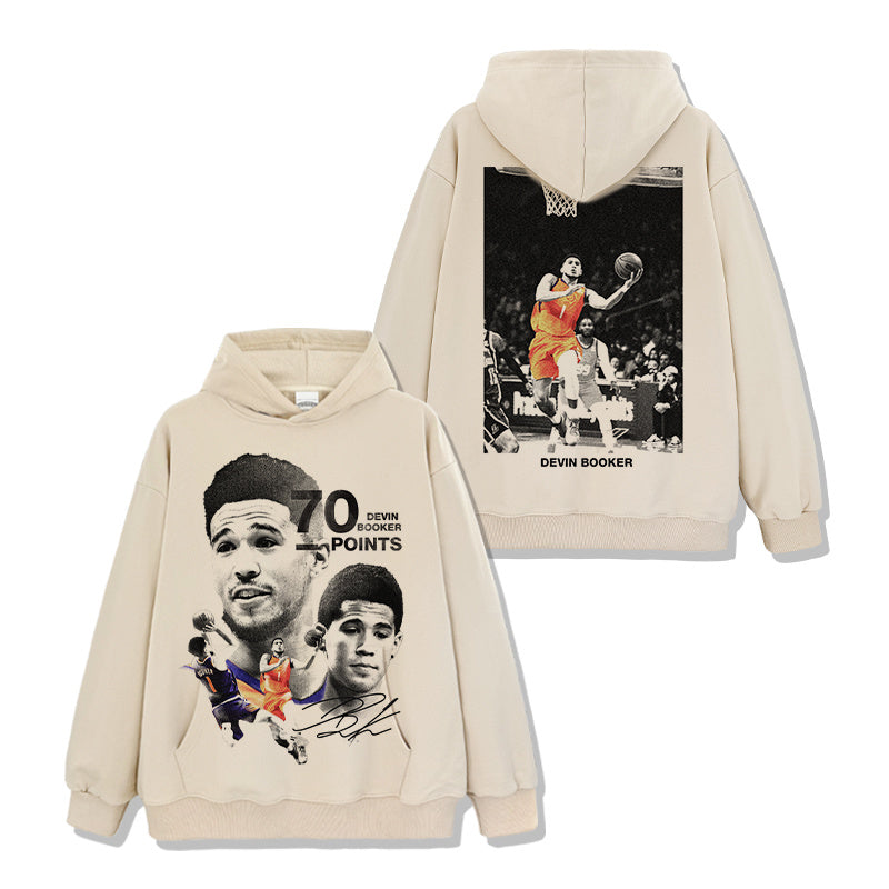DEVIN BOOKER VINTAGE HOODIE · CROSSOVER