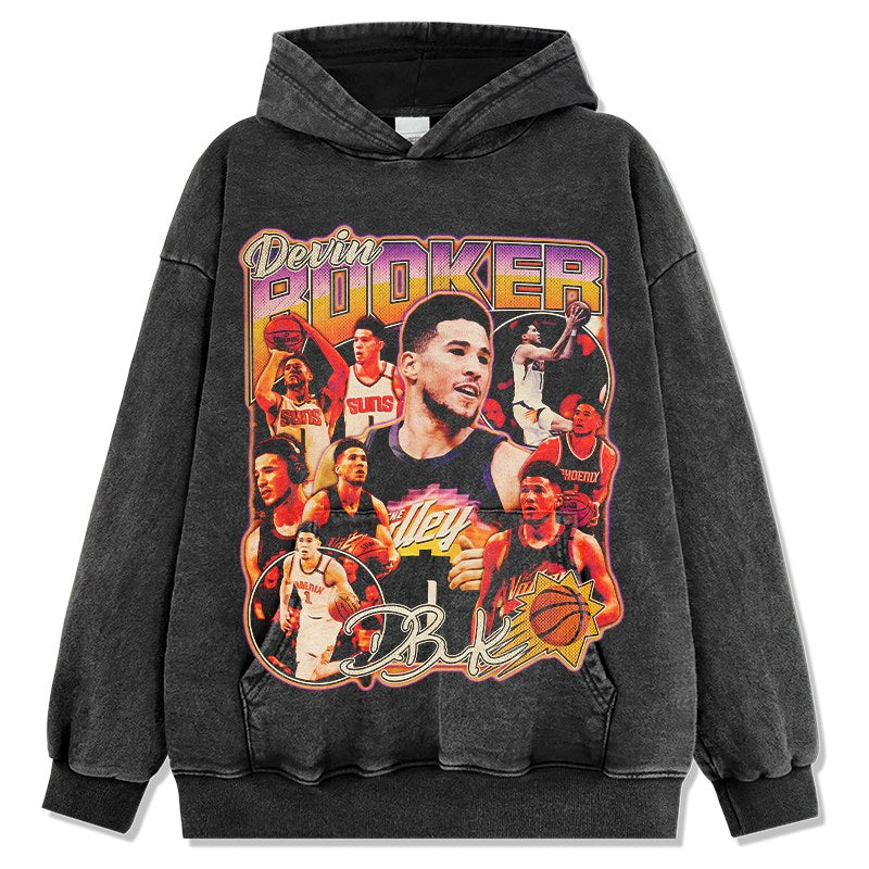 DEVIN BOOKER VINTAGE HOODIE · BUZZER BEATER