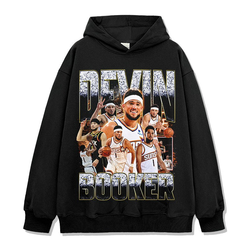 DEVIN BOOKER VINTAGE HOODIE · LEGEND