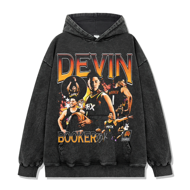 DEVIN BOOKER VINTAGE HOODIE · AND ONE