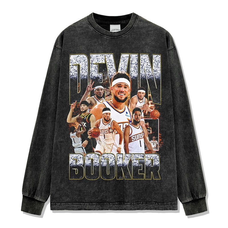 DEVIN BOOKER LONG SLEEVE · LEGEND