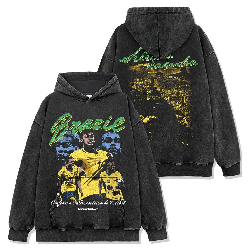 BRAZIL VINTAGE HOODIE · GOLDEN BOOT