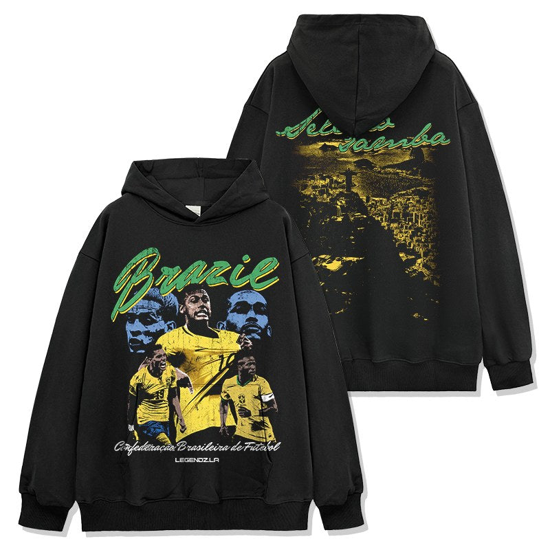 BRAZIL VINTAGE HOODIE · GOLDEN BOOT