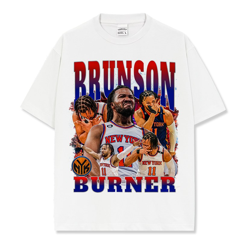 JALEN BRUNSON VINTAGE TEE · ICE COLD