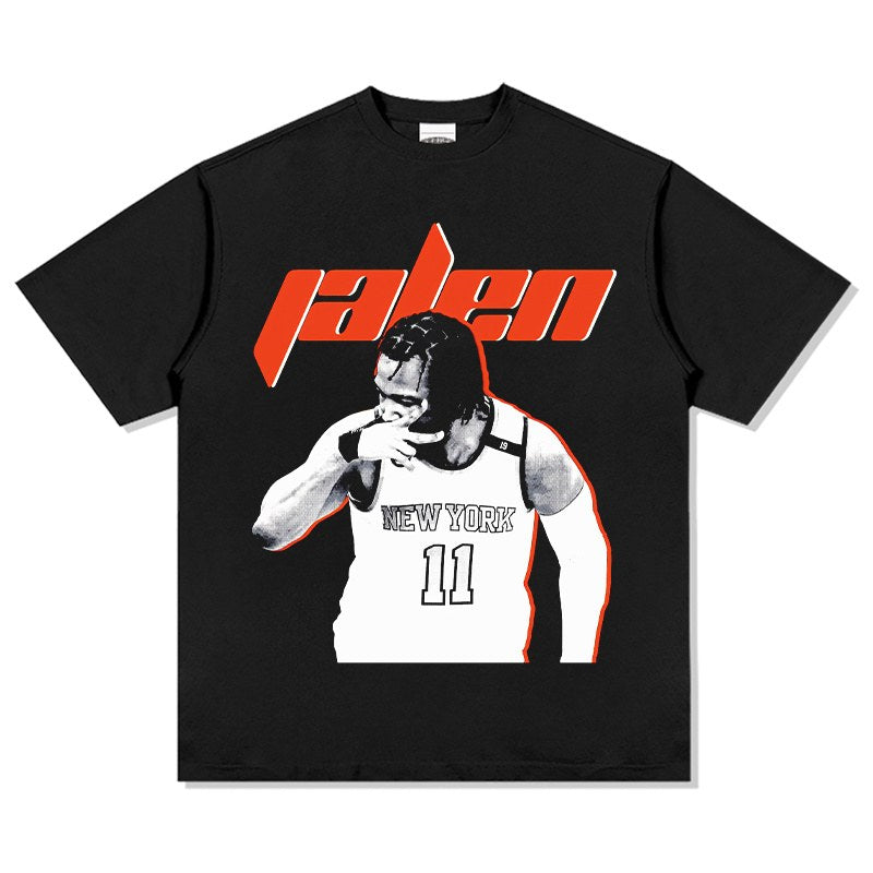 JALEN BRUNSON VINTAGE TEE · FAST BREAK