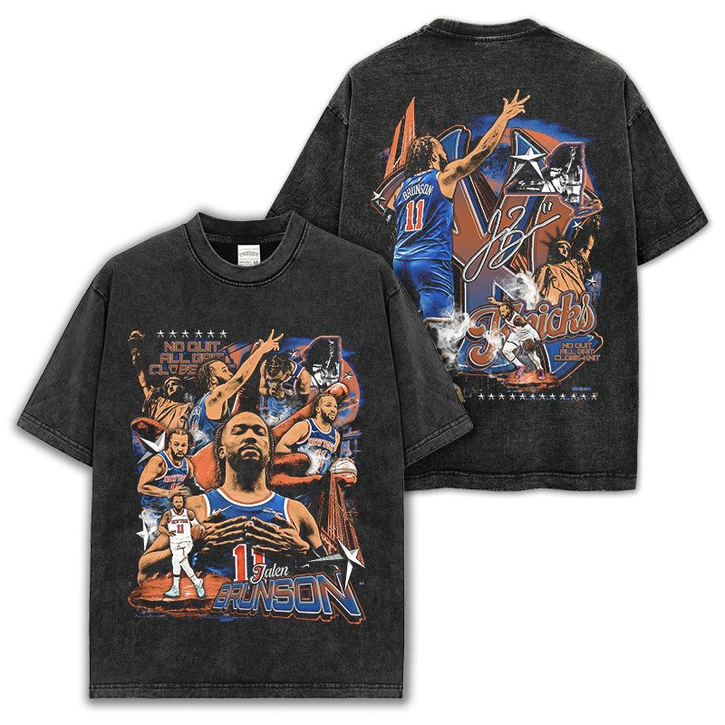 JALEN BRUNSON VINTAGE TEE · GAME 7