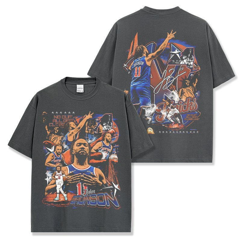 JALEN BRUNSON VINTAGE TEE · GAME 7