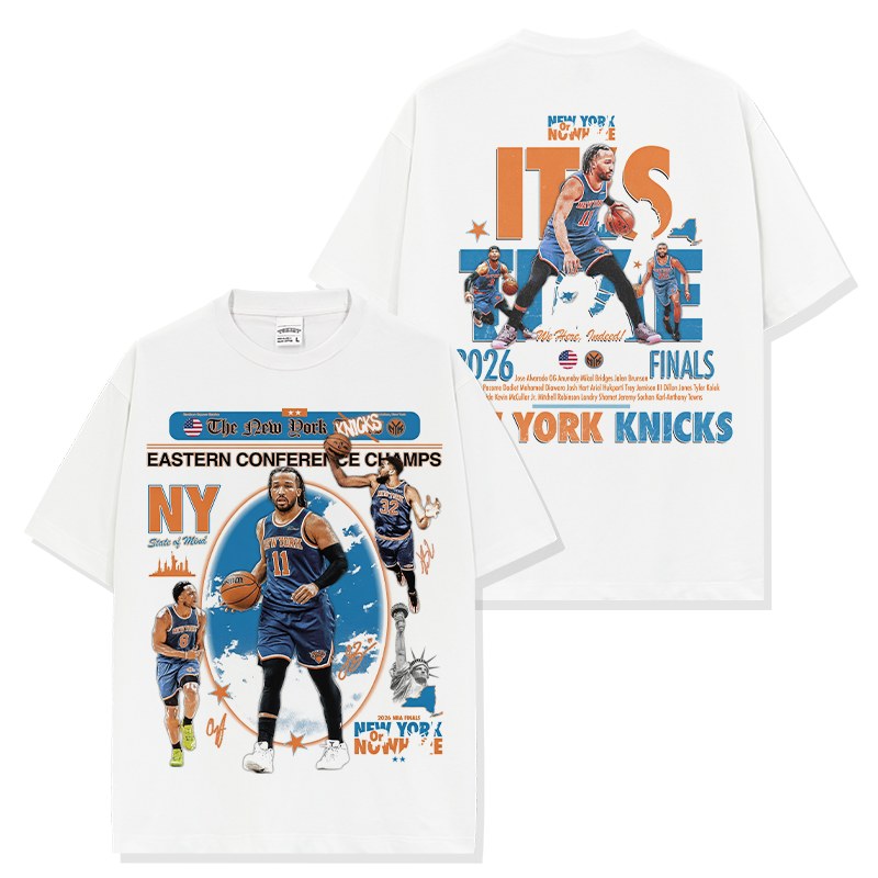 JALEN BRUNSON VINTAGE TEE · FINALS
