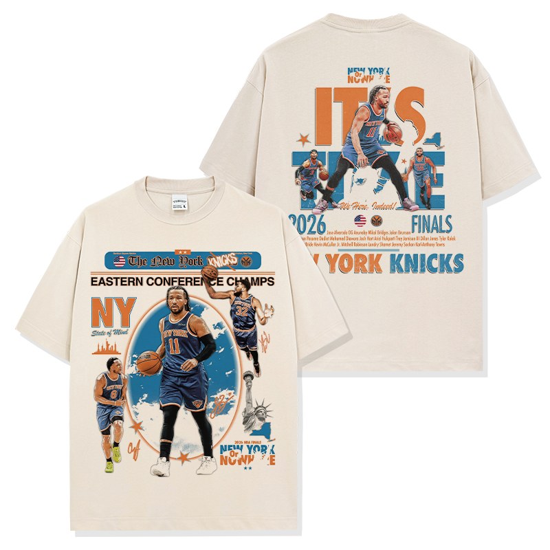 JALEN BRUNSON VINTAGE TEE · FINALS