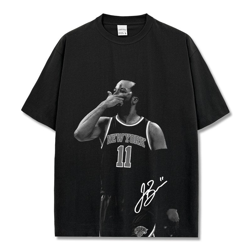 JALEN BRUNSON VINTAGE TEE · SLAM DUNK