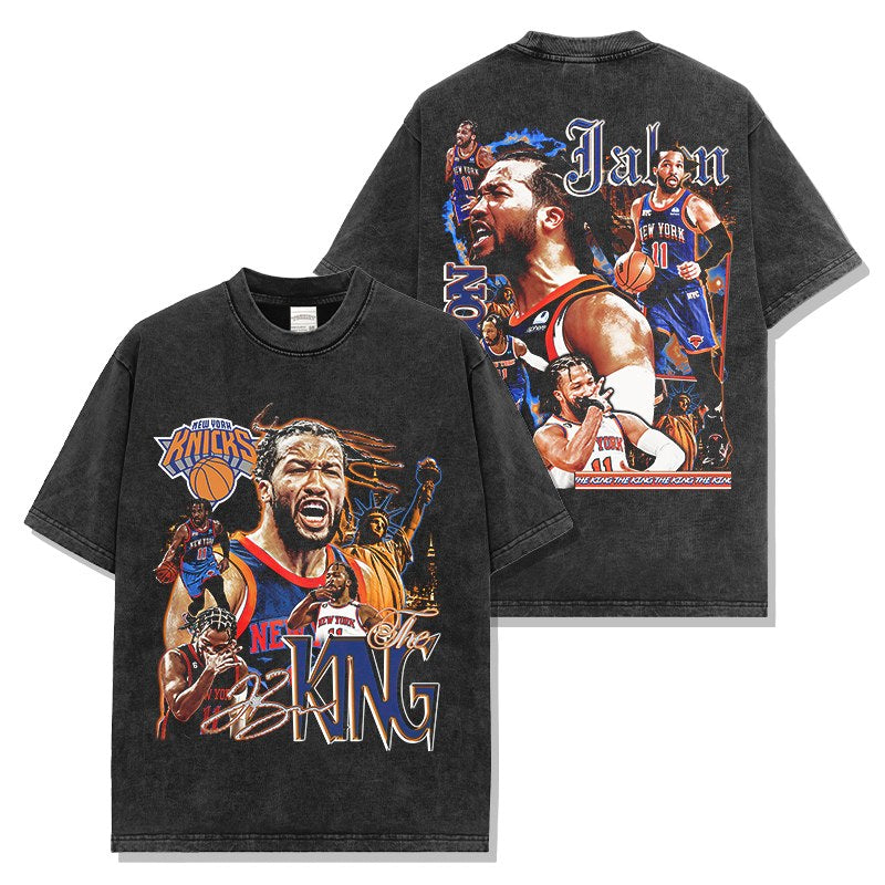 JALEN BRUNSON VINTAGE TEE · SHOWTIME