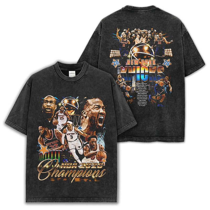 JALEN BRUNSON VINTAGE TEE · CROSSOVER