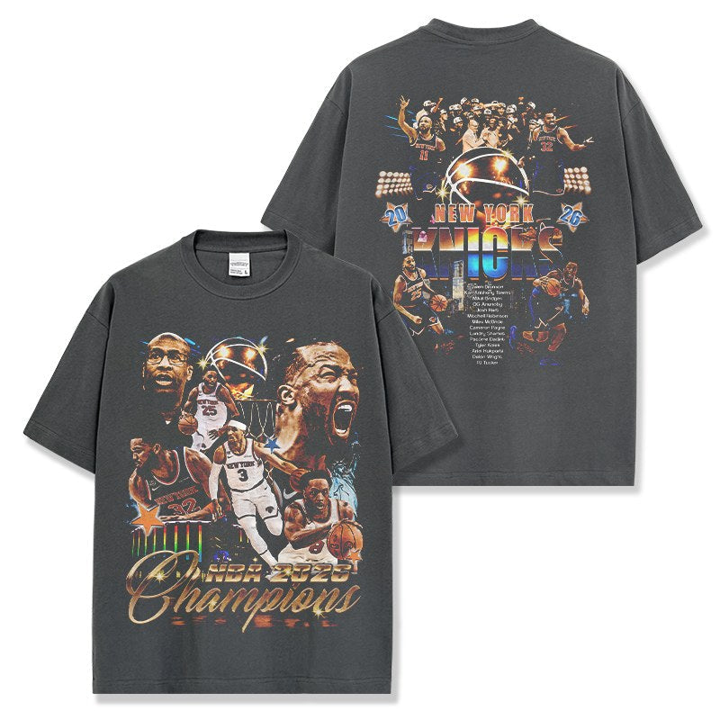 JALEN BRUNSON VINTAGE TEE · CROSSOVER