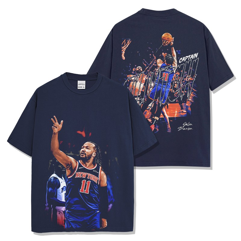 JALEN BRUNSON VINTAGE TEE · LEGEND