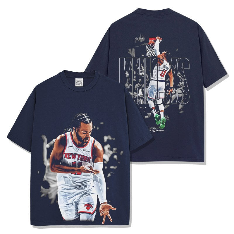 JALEN BRUNSON VINTAGE TEE · ICON