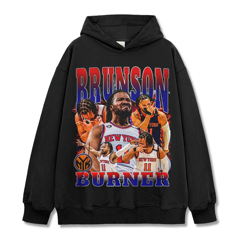 JALEN BRUNSON VINTAGE HOODIE · ICE COLD