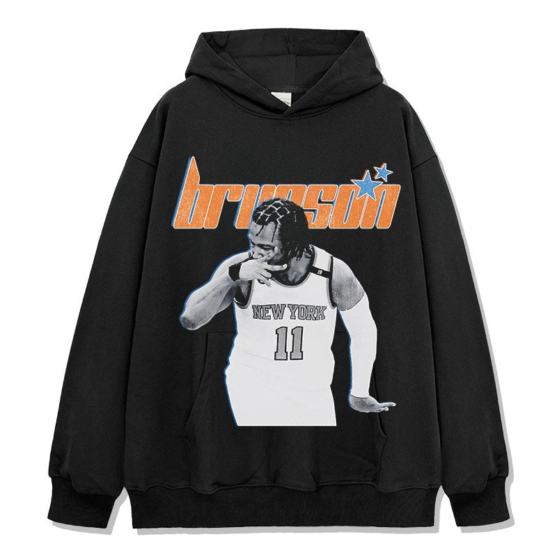 JALEN BRUNSON VINTAGE HOODIE · POSTER
