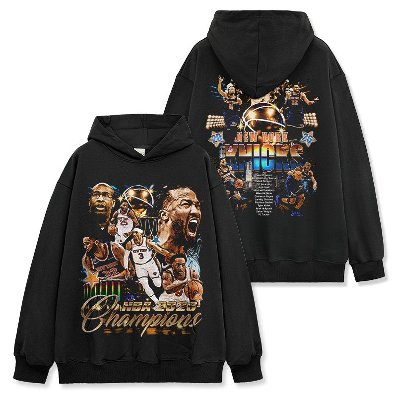 JALEN BRUNSON VINTAGE HOODIE · CROSSOVER