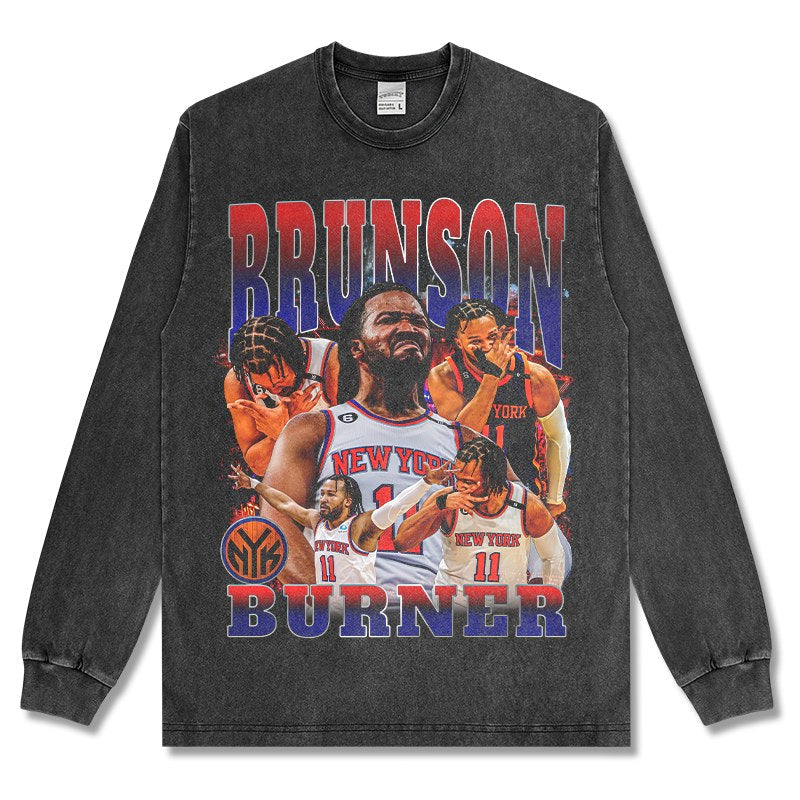 JALEN BRUNSON LONG SLEEVE · ICE COLD