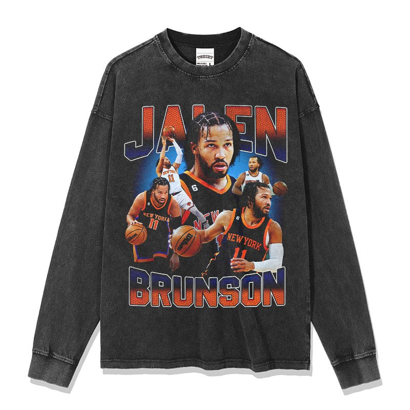 JALEN BRUNSON LONG SLEEVE · DAGGER