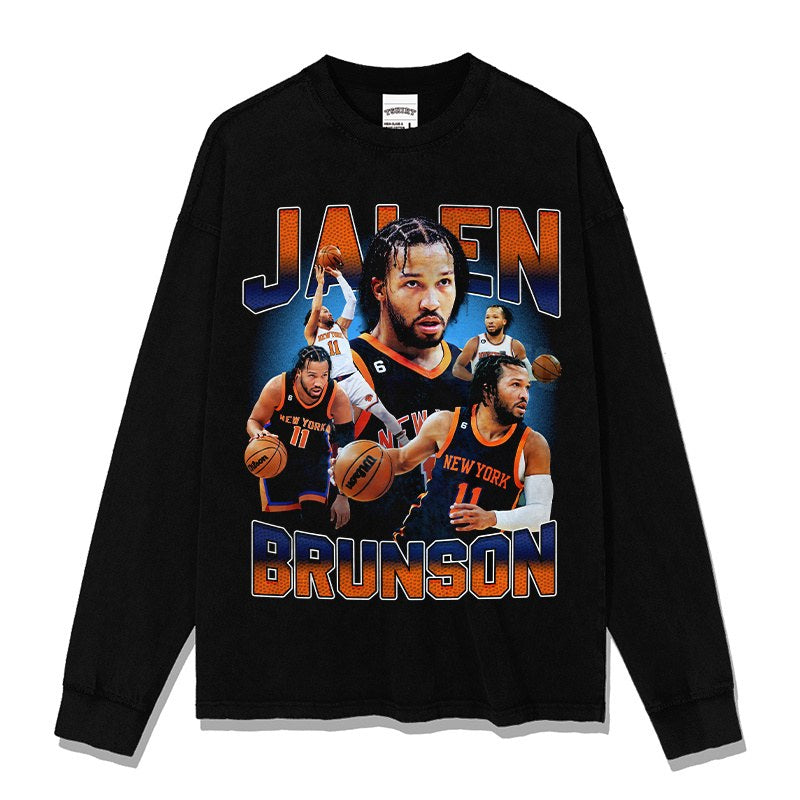 JALEN BRUNSON LONG SLEEVE · DAGGER