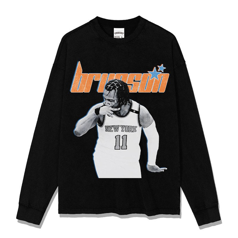 JALEN BRUNSON LONG SLEEVE · POSTER