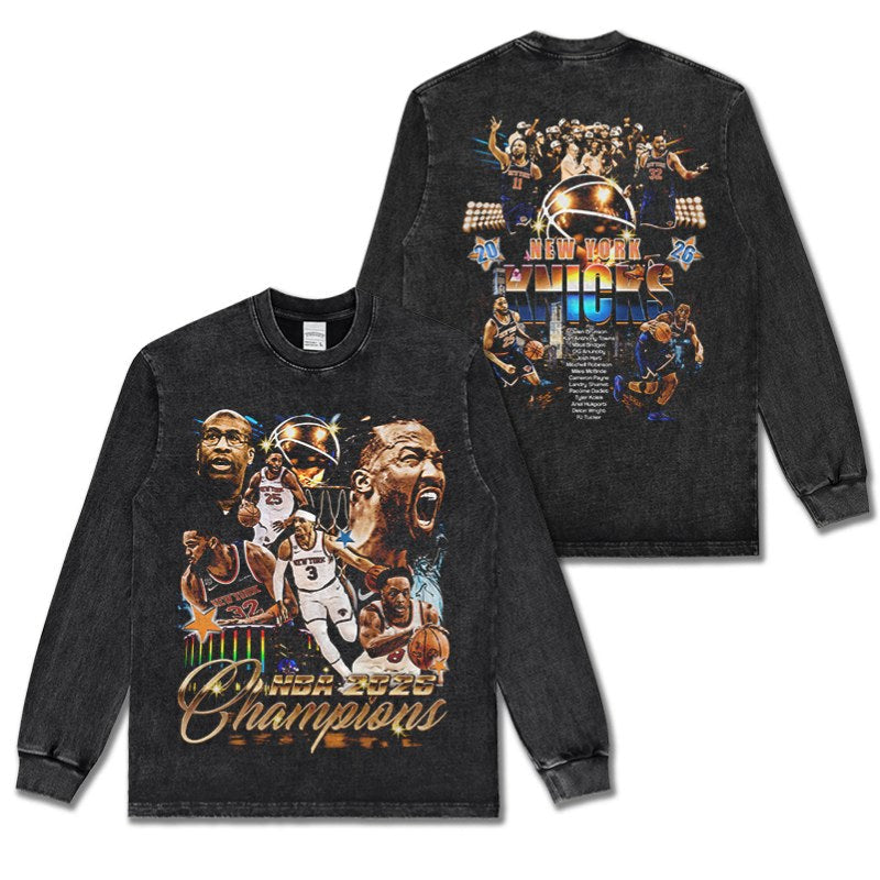 JALEN BRUNSON LONG SLEEVE · CROSSOVER