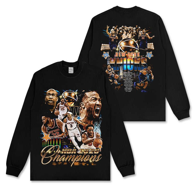 JALEN BRUNSON LONG SLEEVE · CROSSOVER