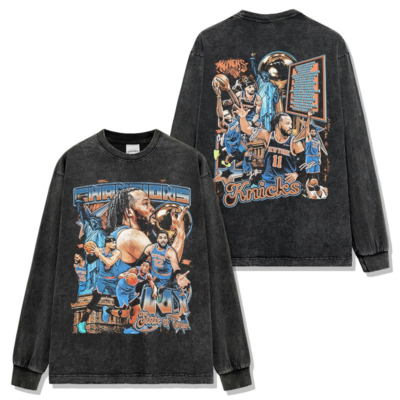 JALEN BRUNSON LONG SLEEVE · BUZZER BEATER