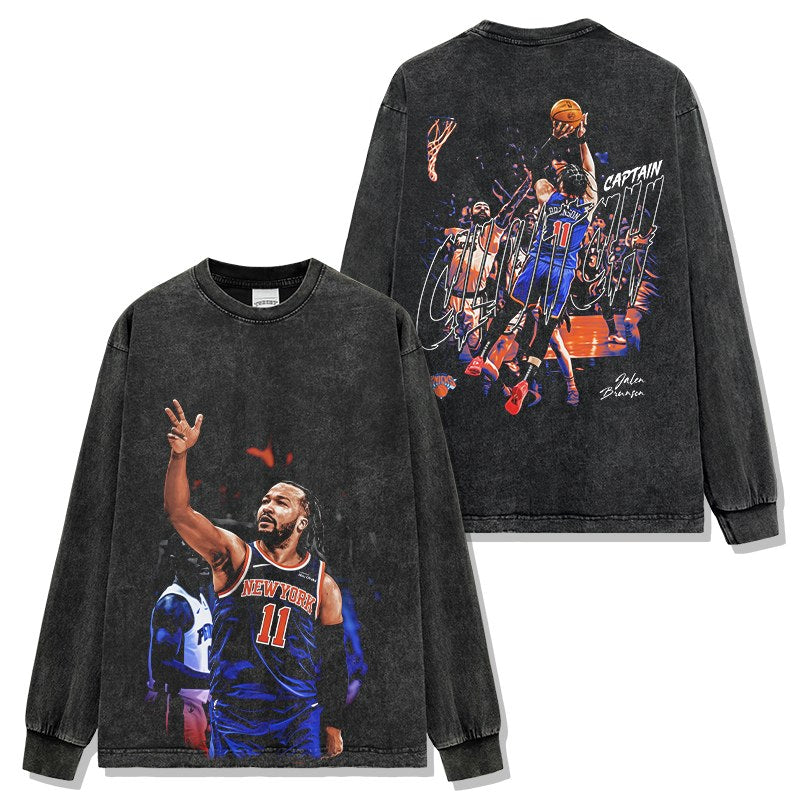 JALEN BRUNSON LONG SLEEVE · LEGEND