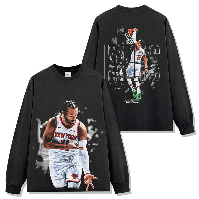 JALEN BRUNSON LONG SLEEVE · ICON