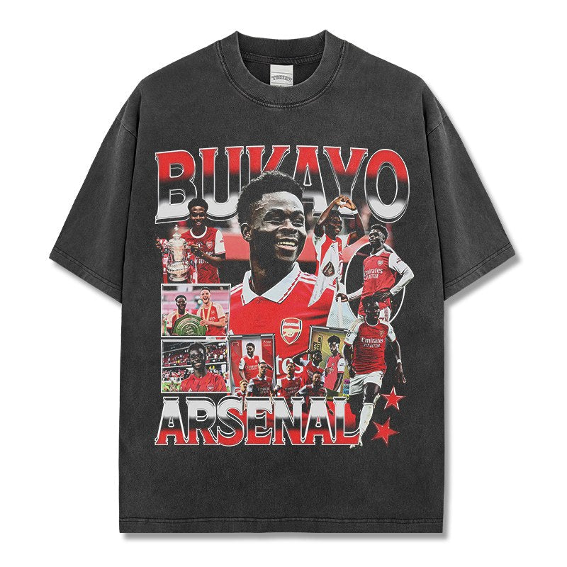BUKAYO SAKA VINTAGE TEE · NIGHT GAME