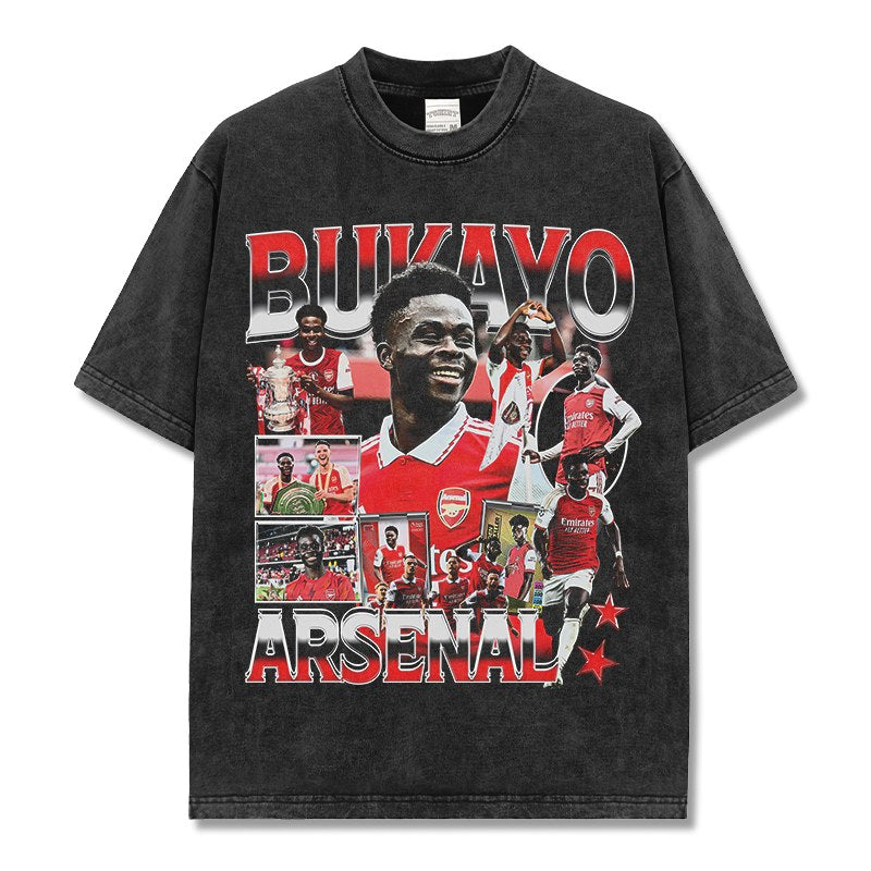 BUKAYO SAKA VINTAGE TEE · NIGHT GAME