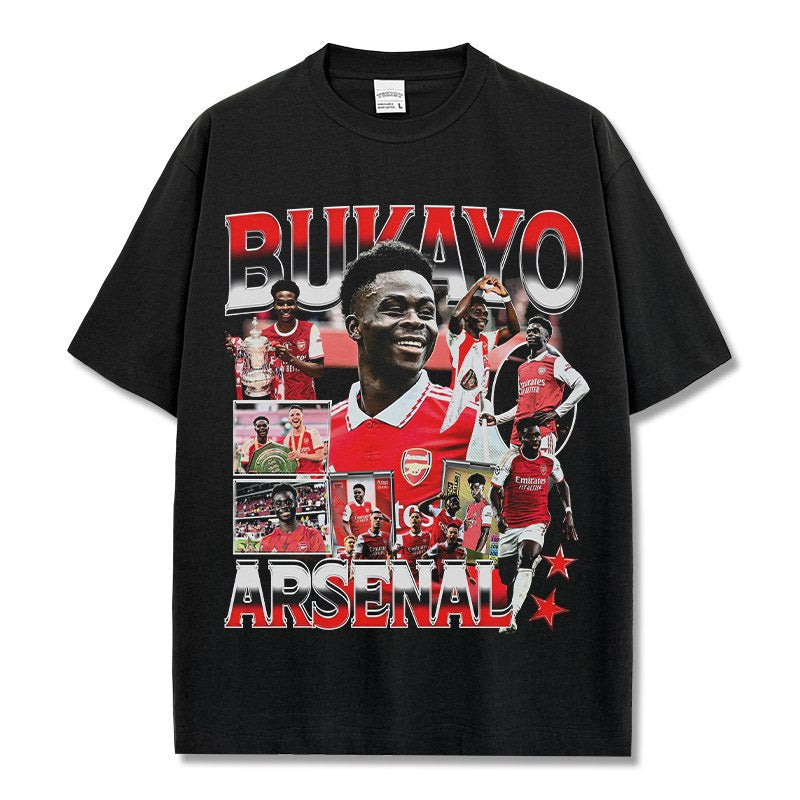 BUKAYO SAKA VINTAGE TEE · NIGHT GAME
