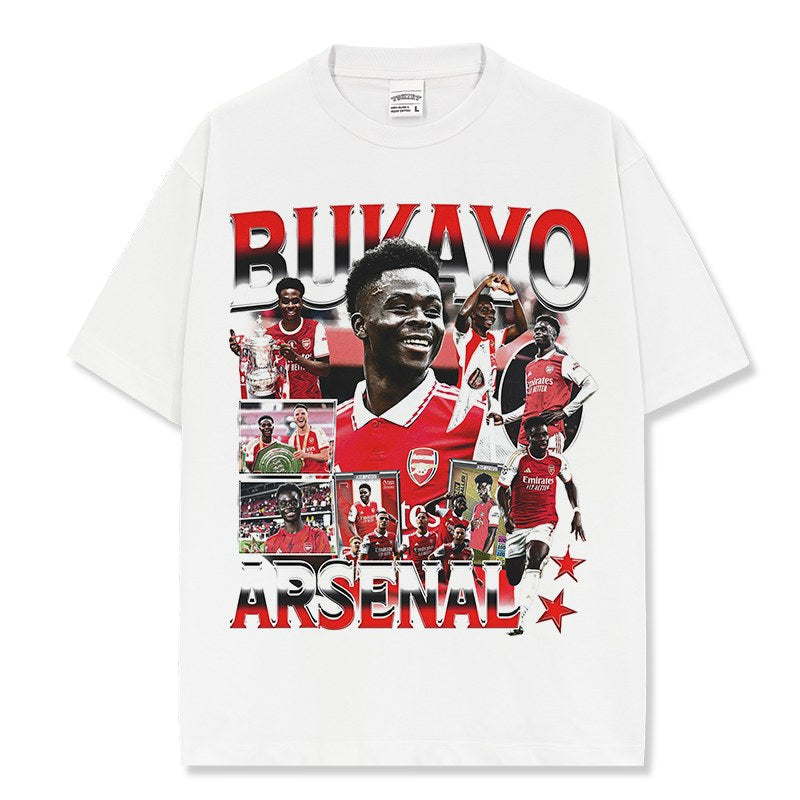 BUKAYO SAKA VINTAGE TEE · NIGHT GAME