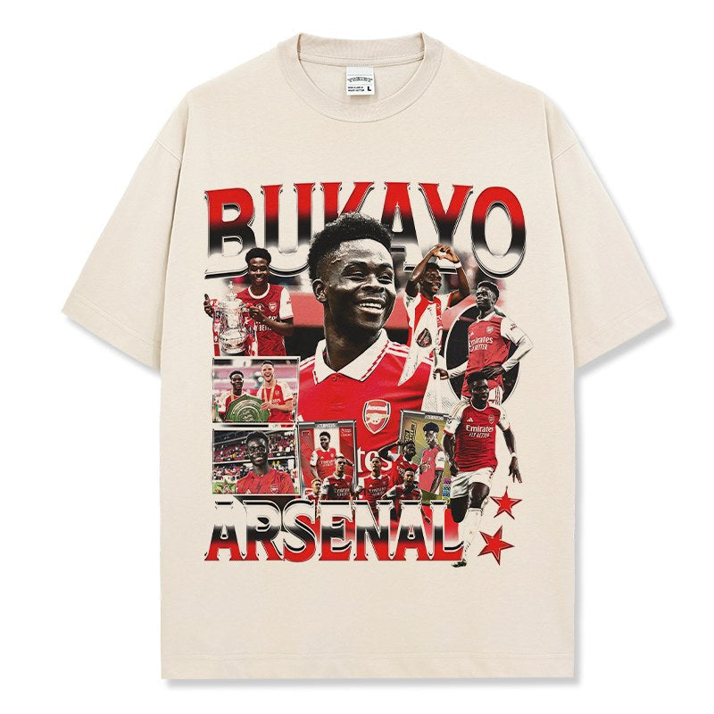 BUKAYO SAKA VINTAGE TEE · NIGHT GAME
