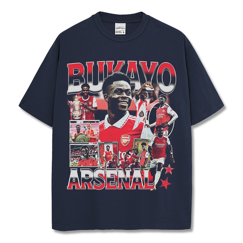 BUKAYO SAKA VINTAGE TEE · NIGHT GAME