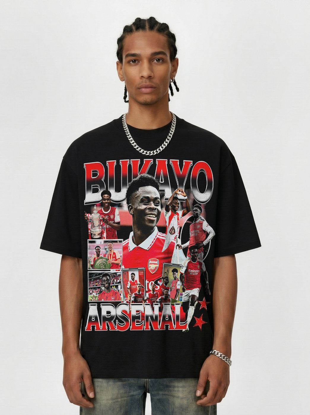 BUKAYO SAKA VINTAGE TEE · NIGHT GAME