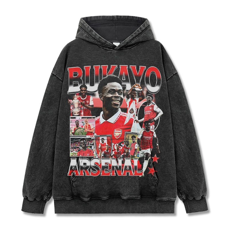 BUKAYO SAKA VINTAGE HOODIE · NIGHT GAME