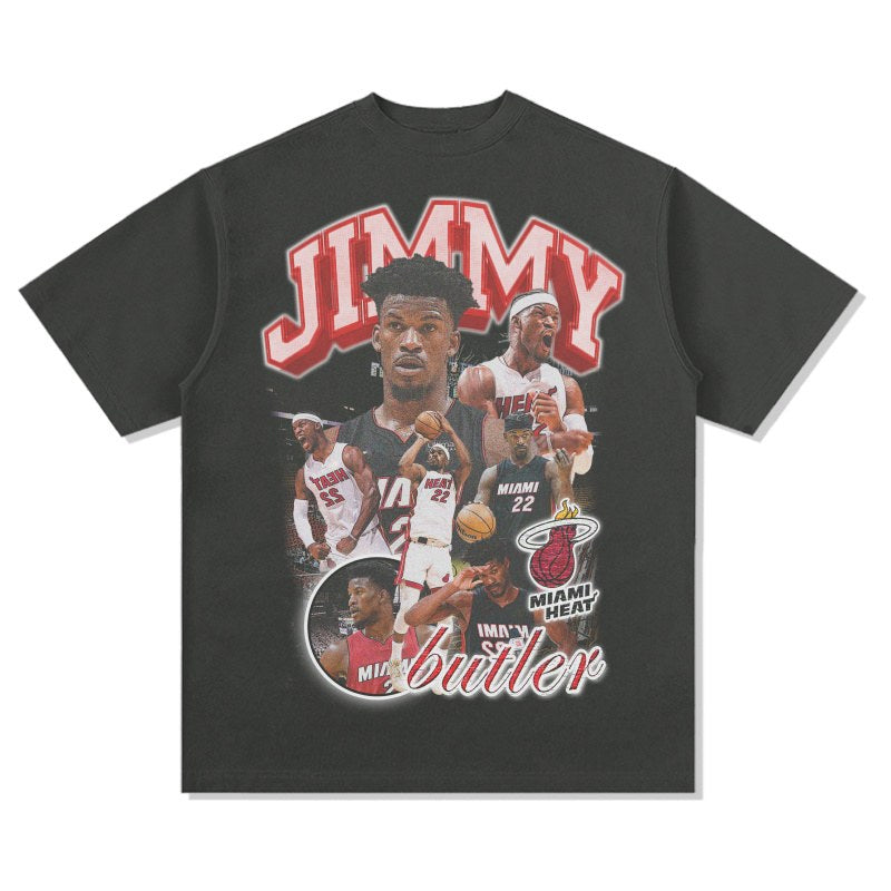 JIMMY BUTLER VINTAGE TEE · LEGEND