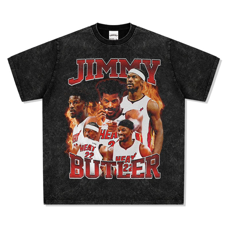JIMMY BUTLER VINTAGE TEE · ICON
